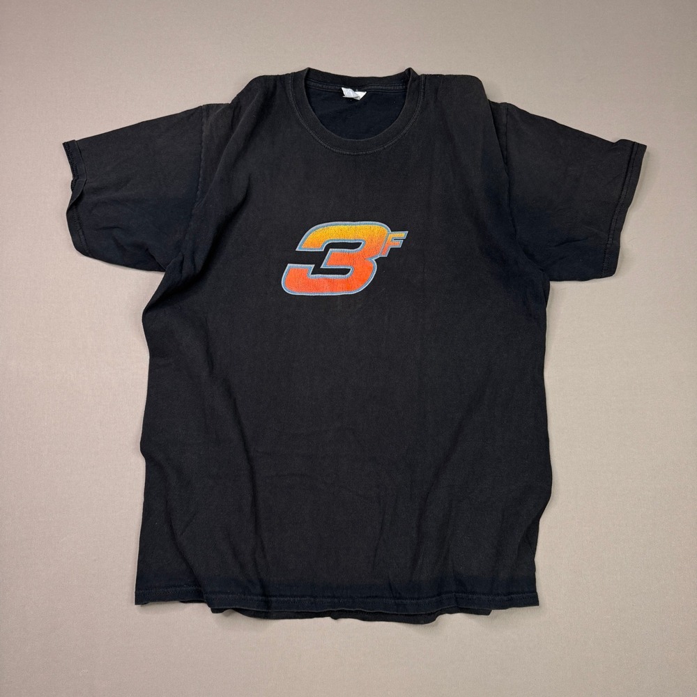 Finkenbinder Racing Graphic T-Shirt Mens Large Black Sprint Car Short Sleeve Tee